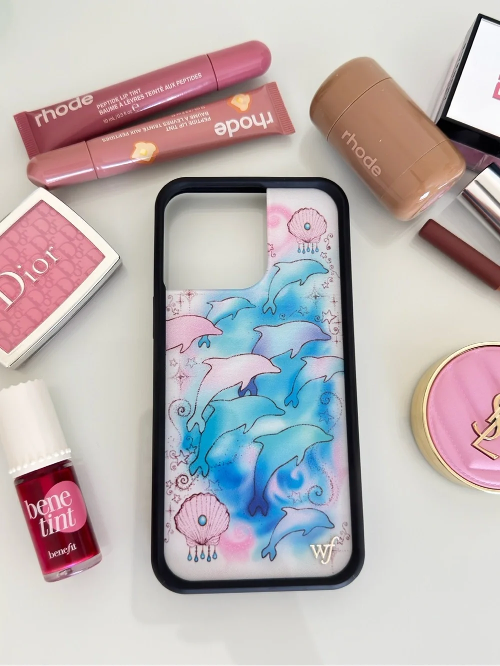 Wildflower case Pastel Dolphin for IPhone 15 Pro Max